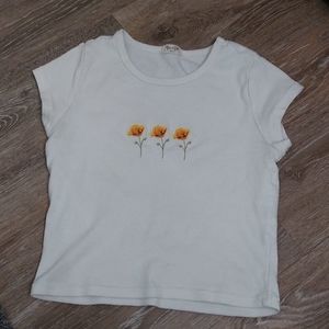 Brandy Melville flower top